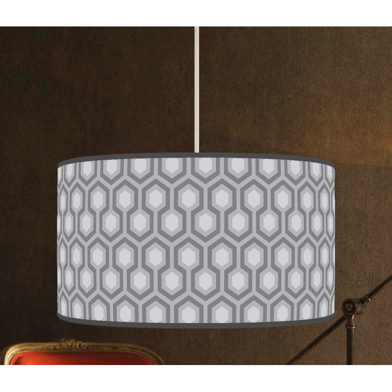 Oliver Polyester Drum Pendant/Wall Sconce Shade Wayfair.co.uk